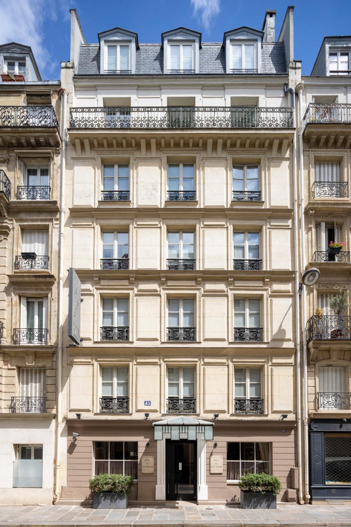 Hotel Le Saint Gregoire Paris Bagian luar foto