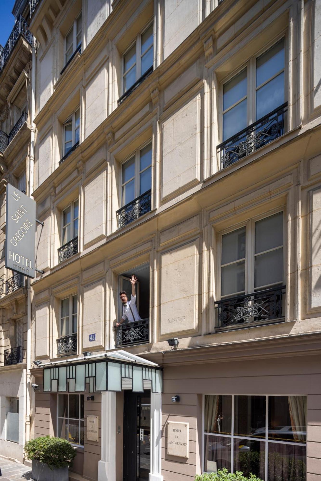 Hotel Le Saint Gregoire Paris Bagian luar foto